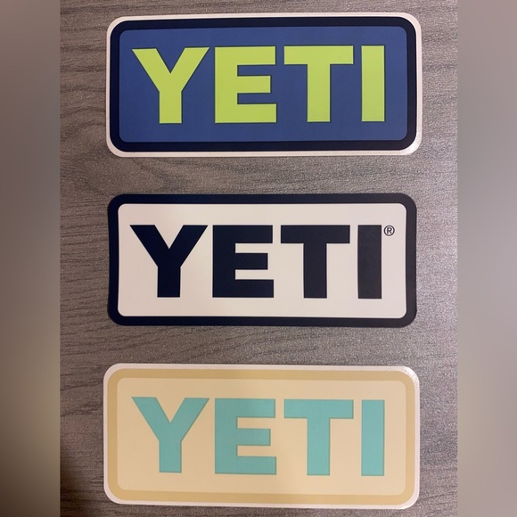 6 new YETI Stickers - Picture 3 of 4